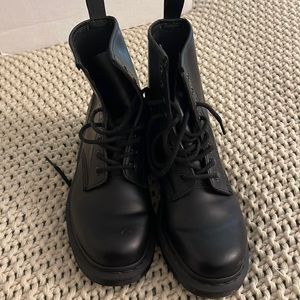 Doc martens monochromatic